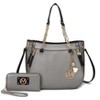 MKF Collection Lina Vegan Leather Shoulder Bag and Wallet by Mia K - 2 of 4