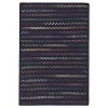 Colonial Mills Navajo Braided Runner, Navy 2x7, Rectangle Shape - 2 of 4
