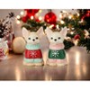 Kevins Gift Shoppe Ceramic Christmas Chihuahua Dog Salt And Pepper Shakers - image 4 of 4