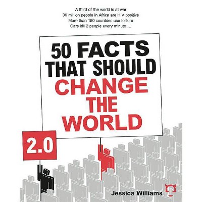  50 Facts That Should Change the World 2.0 - by  Jessica Williams (Paperback) 