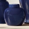 Plum & Post Koa Lidded Jar - Navy Ceramic - Handcrafted - 2 of 2