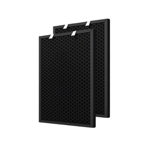 Nispira Activated Carbon Pre Filter Replacement Compatible with Bissell Air 220 Air220 Air320 Air 320 Air Purifier 2609a 2768a. 2 Packs - 1 of 4