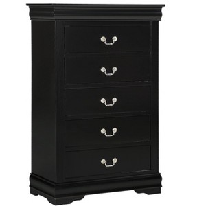 NicBex Dresser for Bedroom,Chest of Drawers with Satin Nickel Tone Drop Handles Design,Freestanding Dresser,Storage Dressers for Bedroom - 1 of 4