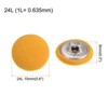 Unique Bargains Round Metal Sewing Cloth Covered Button 10 Pcs - 2 of 4
