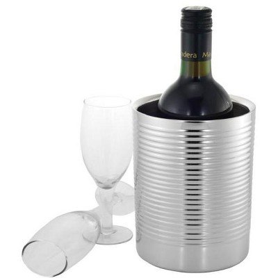 Sol Living 1.6 Qt. Stainless Steel Double Wall Wine Chiller Bucket