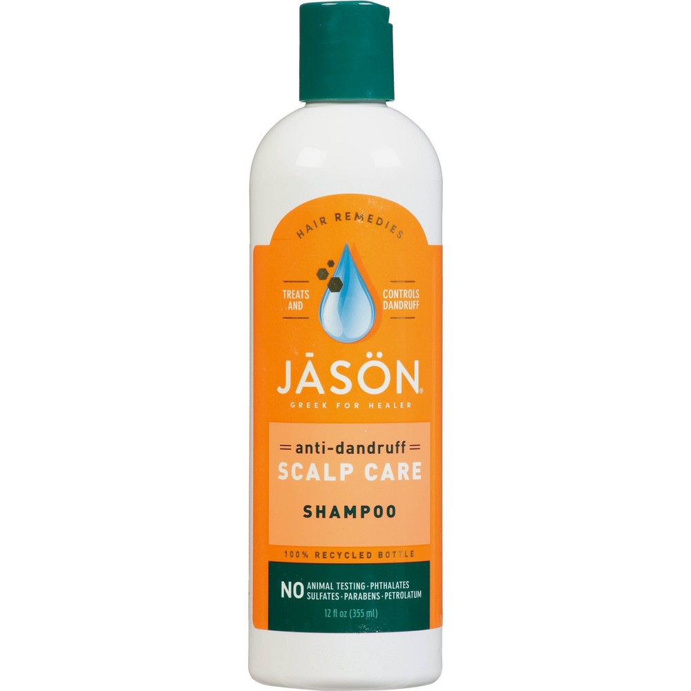 Photos - Hair Product Jason Dandruff Relief Treatment Shampoo - 12 fl oz 