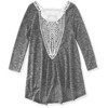 Aeropostale Womens Crochet-Back Embellished T-Shirt - 2 of 2