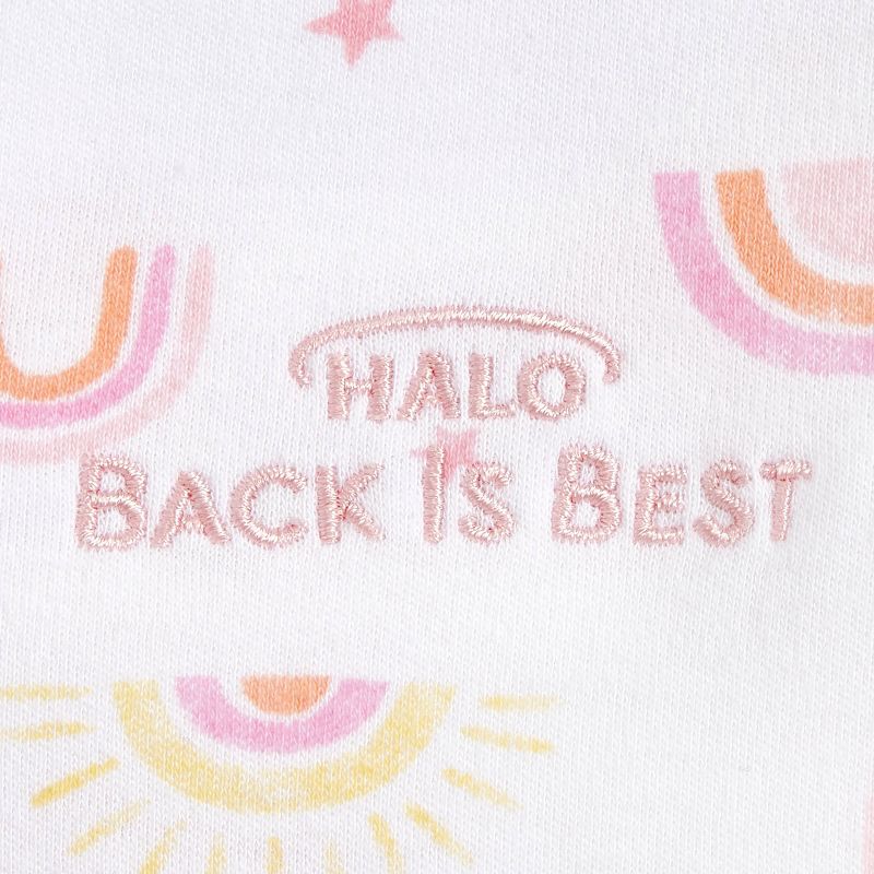 HALO Innovations SleepSack 100% Cotton Wearable Blanket - Girl, 3 of 7