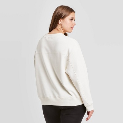 cream sweatshirt womens