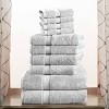 Luxury Cotton Heavyweight Ultra-Plush 10 Piece Towel Set by Blue Nile Mills - 2 of 4