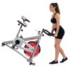 Sunny Health & Fitness Flywheel Chain Drive Pro Indoor Cycling Non-Powered Exercise Bike - Silver - 4 of 4