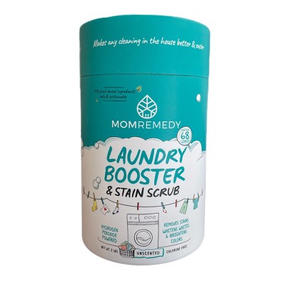 MomRemedy Laundry Oxygen Booster and Stain Scrub with Enzymes - 2lb (Unscented) 