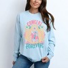 Simply Sage Market Women's Cowgirl Forever Long Sleeve Garment Dyed Tee - 2 of 3