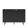 Sideboard Buffet Cabinet High Gloss Storage Cabinet With LED Light Modern Kitchen Cupboard For Living Room Dinning Room - image 2 of 4