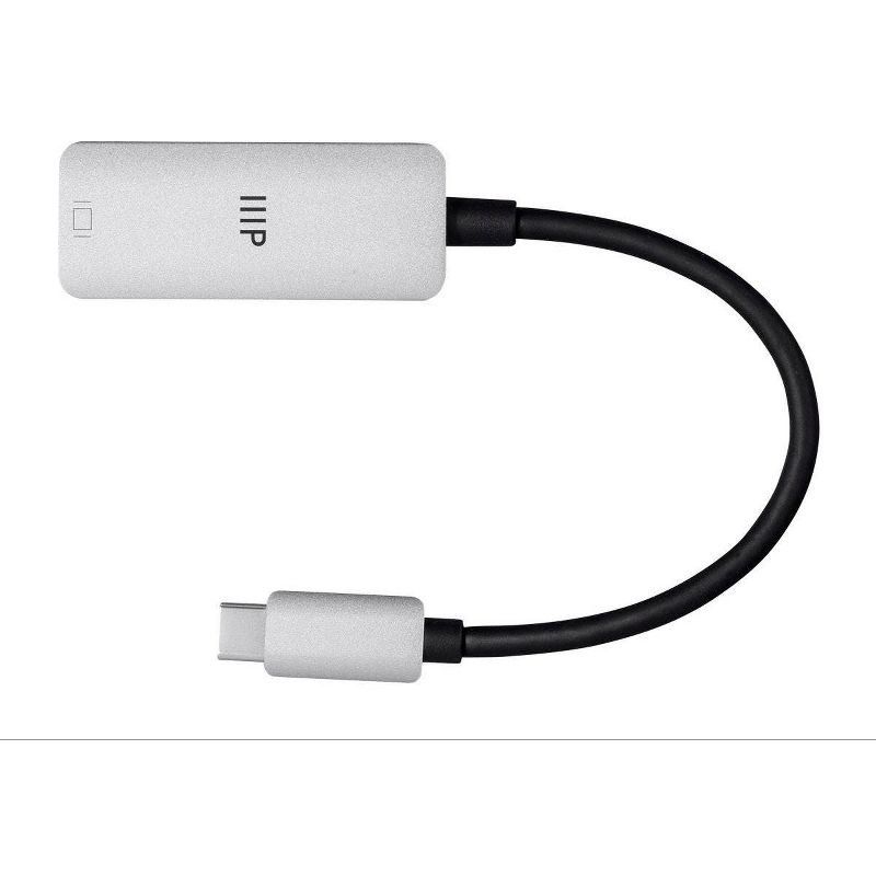 Monoprice USB-C DisplayPort Adapter 4K DisplayPort - Aluminum Body, Compact, Plug and Play - Consul Series, 4 of 7