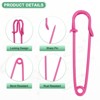 Unique Bargains Sewing Upholstery Spring Lock Blanket Bulk Large Safety Pins 30 Pcs - 2 of 4