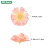 Unique Bargains Silk Fake Plum Blossom Artificial Flower Heads - 3 of 4
