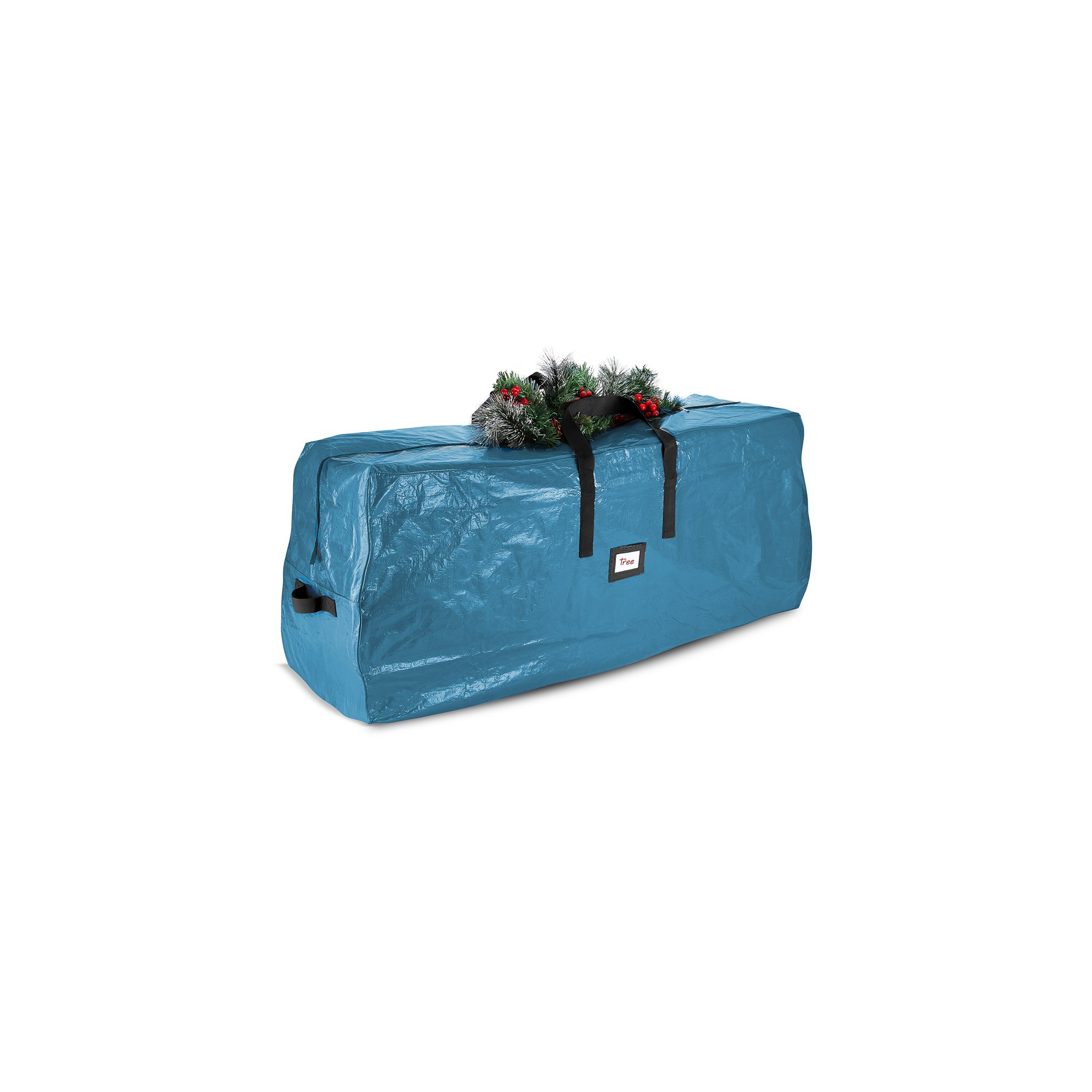 Hearth & Harbor Christmas Tree Storage Bag - PE Plastic - Fits up to 7.5' Holiday Trees