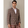 Lars Amadeus Men's Color Block Business Office Checked Patterned Sports Coat - 2 of 4