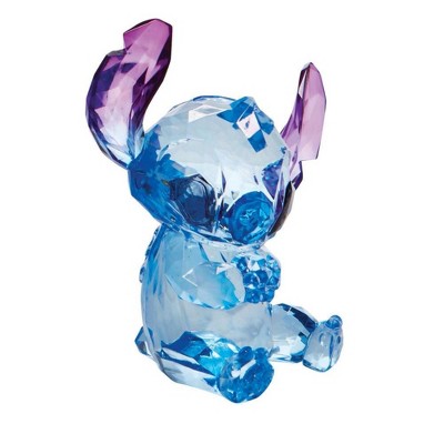 Figurine 3.25" Stitch Acrylic Facet Collection Disney Show Case Collection  -  Decorative Figurines