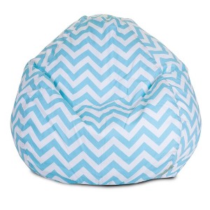 Majestic Home Goods Small Bean Bag Chevron - 1 of 4