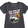 - Hot Wheels - Halloween Graphic Short Sleeve Fleece Dress - 2 of 3
