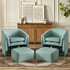 Giles Morden Upholstered Armchair with Removable Legs Storage Ottaman Set of 2|ART OF LIVING DESIGNS - 2 of 4