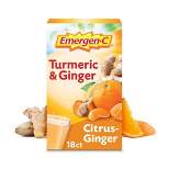 Emergen-C Turmeric & Ginger Powder - Citrus-Ginger - 18ct
