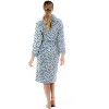 Casual Nights Women's Fleece Long Sleeve Plush Robe - 2 of 3