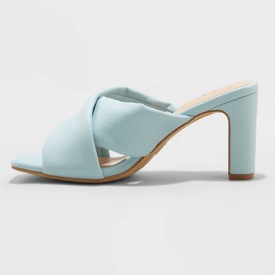 target light blue heels