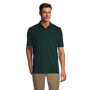 Lands' End School Uniform Young Men's Short Sleeve Mesh Polo Shirt - 1 of 4