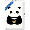 Trends International Andy Westface - Panda Love Framed Wall Poster Prints - 3 of 4