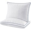 Okak 2-Pack Bed Pillow with Breathable and Smooth Surface, Hypo-Allergenic Cervical Pillow, Neck Pillow for All Sleepers - 2 of 4