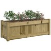 vidaXL Garden Planters 2 pcs Impregnated Wood Pine - 4 of 4