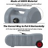 15 Gallon Gas Can, Portable Gas Storage Tank with LE Fluid Transfer Siphon Pump, Fuel Transfer Tanks with 10ft, Delivery Hose Diesel Fuel Can - 4 of 4