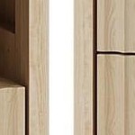 2 pcs/natural oak（2 drawers）