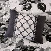 GlasFlength Bedding Sets King Cal King Floral Print Comforter Set Lively Colorful Cheerful For Living Spaces, Multicolored, 22.05"*18.5"*12.6" - 3 of 4