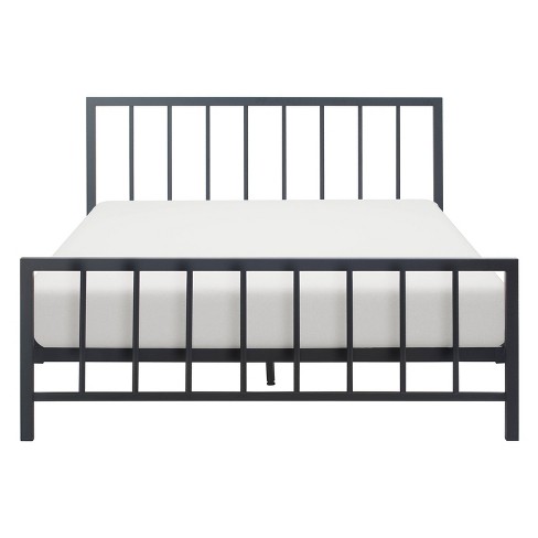 Target black metal on sale bed frame