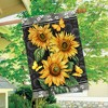 Briarwood Lane Summer House Flag 40x28 For Outdoor Elegant Sunflowers For Summer House Flag - 4 of 4