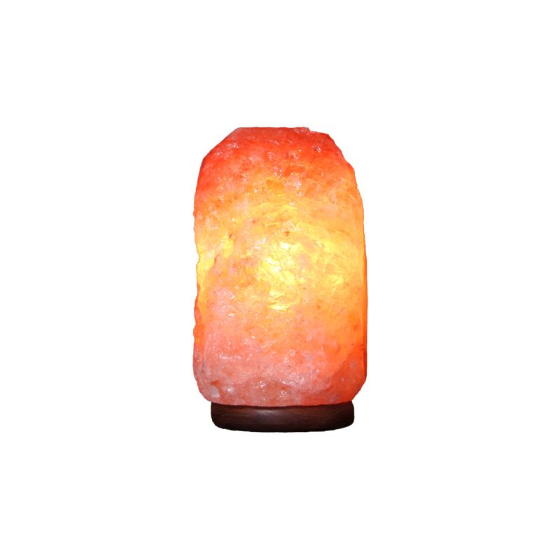 Large Natural Salt Lamp Pink - Q&#38;A Himalayan Salt, 1 of 6