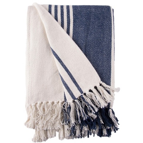 Cotton Ribbed Throw - Riley Home