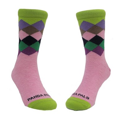 Argyle Socks for Kids from the Sock Panda - Medium (Ages 5-7)