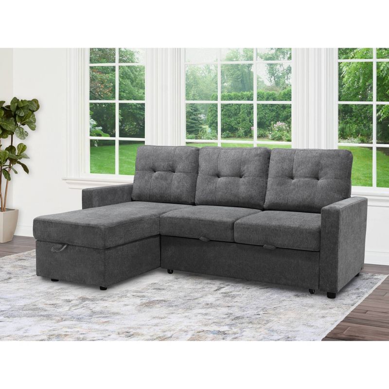 Kyle Storage Sofa Bed Reversible Sectional - Abbyson Living, 3 of 10