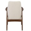 26.25"Accent Chair, Mid-Century Modern Armchair with with Solid Wood Frame - 4 of 4