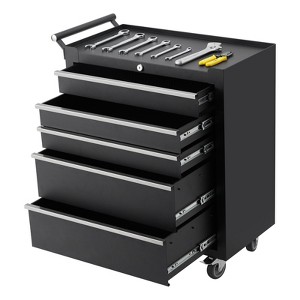 COZONY 5-Drawer Rolling Tool Chest, Locking Tool Storage Cabinet with Wheels & Drawer Liners for Garage Workshop - 1 of 4