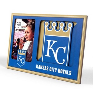 MLB Kansas City Royals 4"x6" 3D Logo Series Picture Frame - 1 of 4
