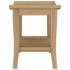 vidaXL Bathroom Side Table 19.7"x13.8"x17.7" Solid Wood Teak - 4 of 4