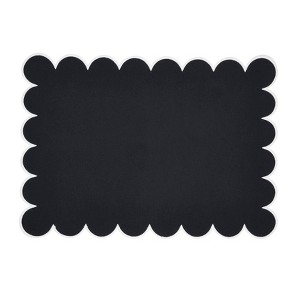 Saro Lifestyle Scalloped Hem Placemat (Set of 4) - 1 of 4