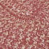 Colonial Mills Tremont Braided Rug, Rosewood 2'x3', Oval Shape - 3 of 3