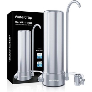 Waterdrop Countertop Stainless Steel Faucet Water Filter - 1 of 4